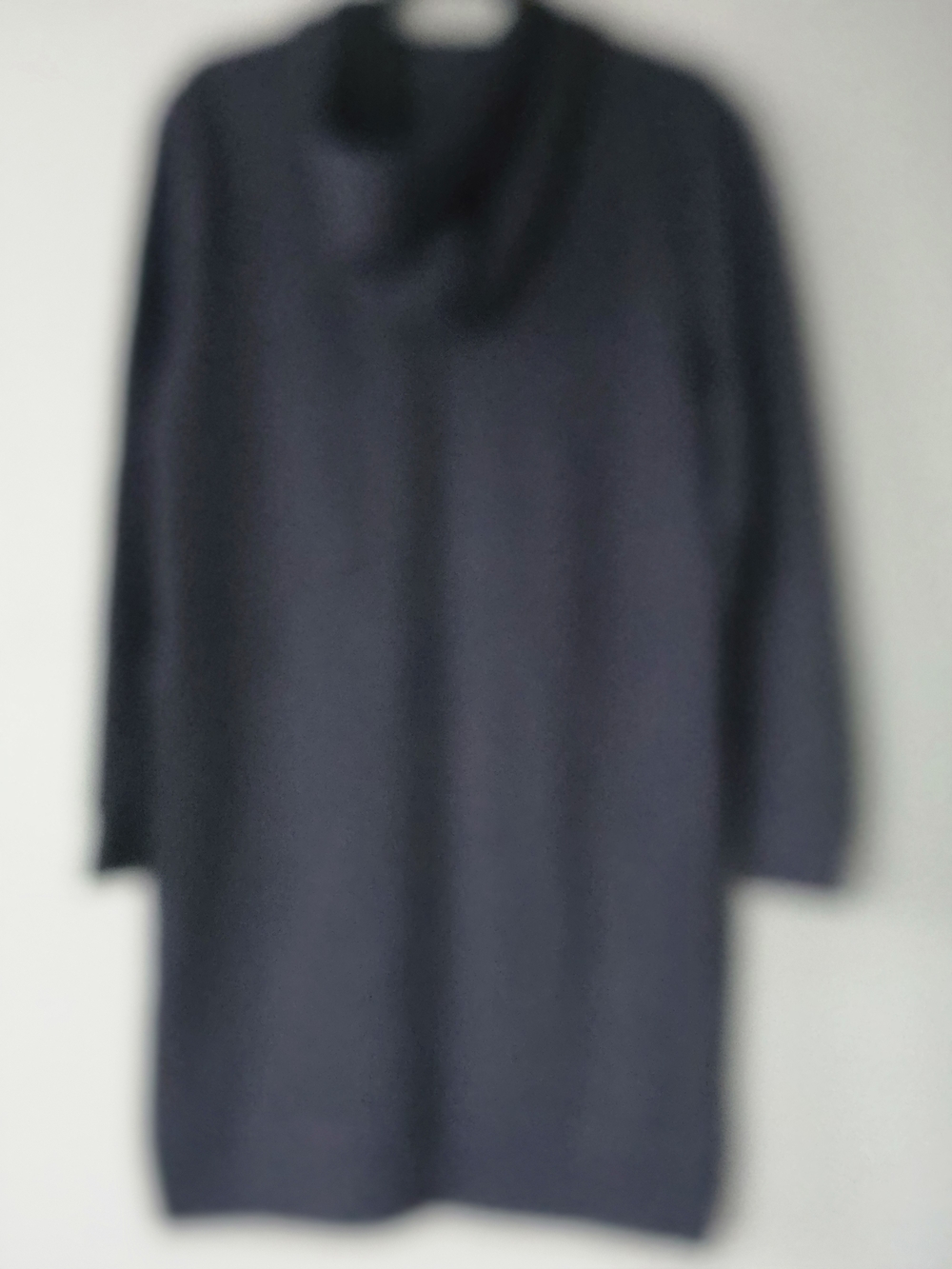 NWT Tommy Hilfiger Navy Hooded Sweatshirt Dress - Picture 3 of 3